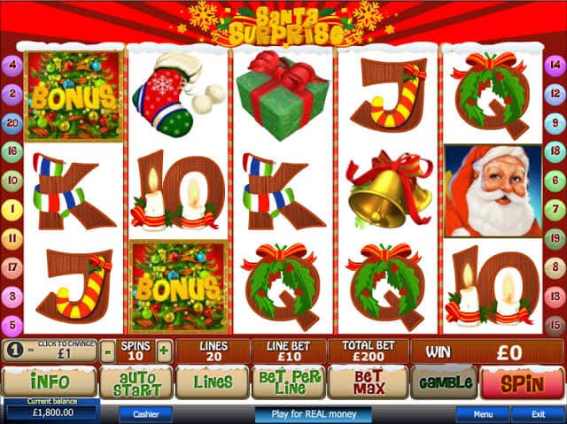 Slot Santa Surprise Playtech