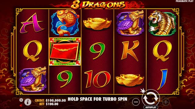 Slot 8 Dragons Pragmatic Play