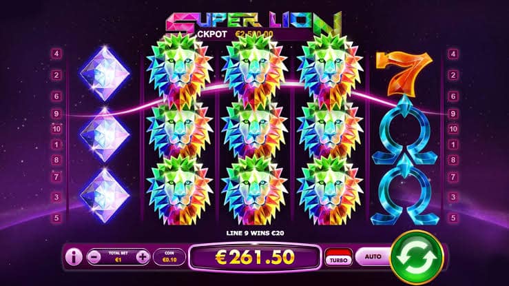 Slot Super Lion Playtech