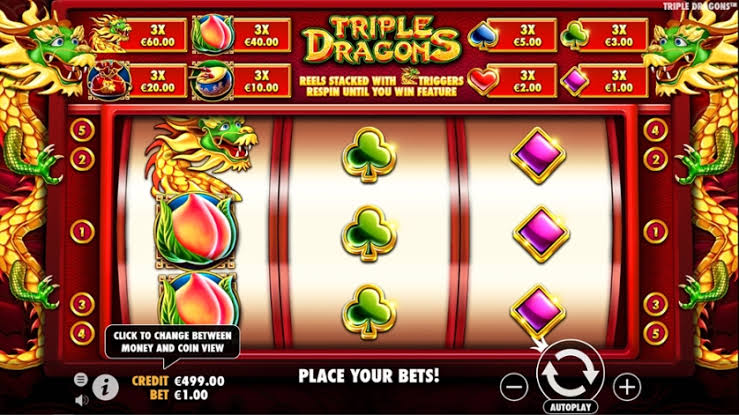 Slot Terbaru Triple Dragons Pragmatic Play