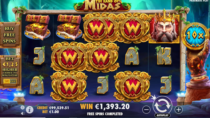 Gsme Slot The Hand of Midas Pragmatic Play