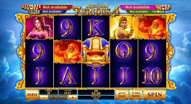 Slot Tema Dewa Terbaru – Age of the Gods Furious 4