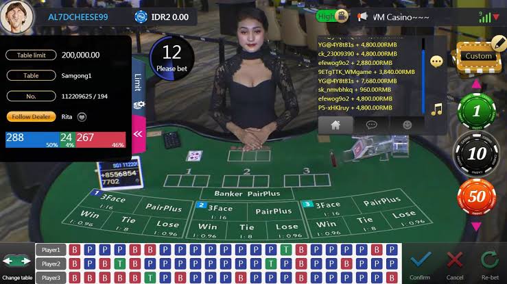 Cuan Banyak Bermain Samgong Live Casino