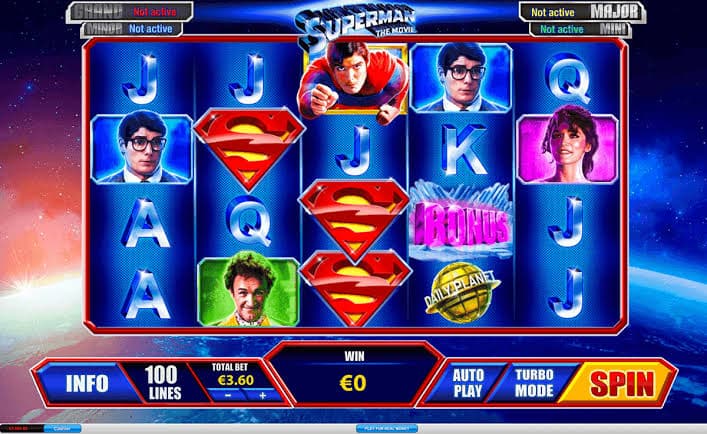 Bermain Dengan Pahlawan! - Slot Superman The Movie